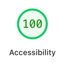 Accessibility metric